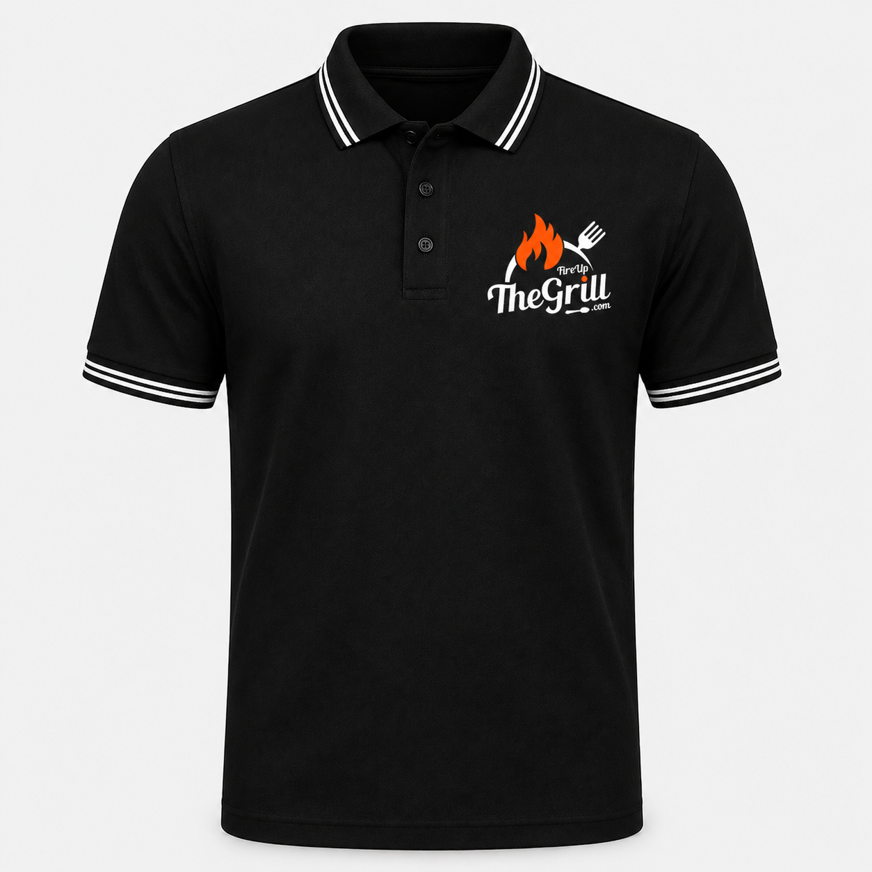Custom Restaurant Polo T-Shirts – Premium DTF Printed Staff Uniforms